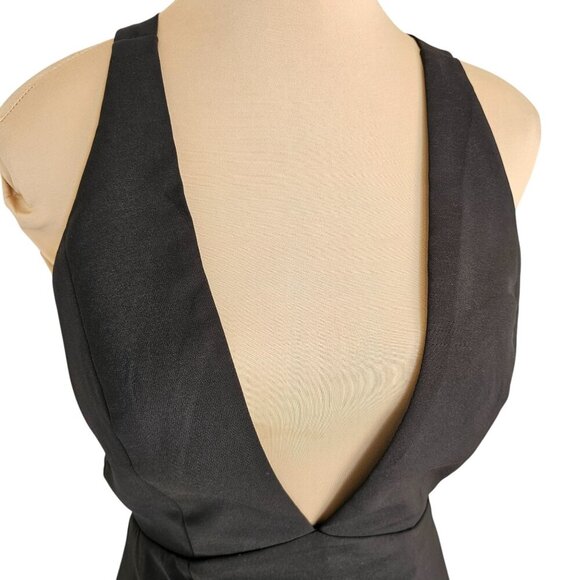 NBD X Revolve NWT Do Anything Black Mini Dress Sz S - Picture 6 of 11
